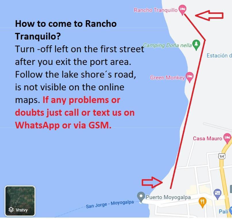 모요갈파 Rancho Tranquillo 호스텔 외부 사진